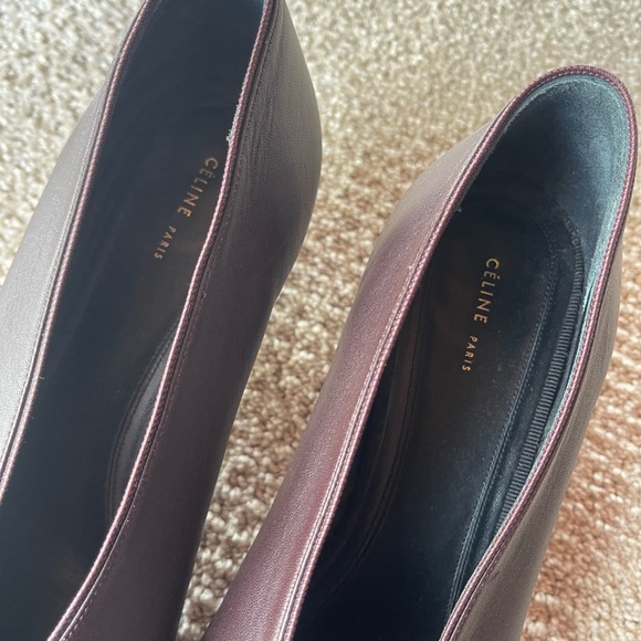 Celine Aubergine low pump - Picture 7 of 7